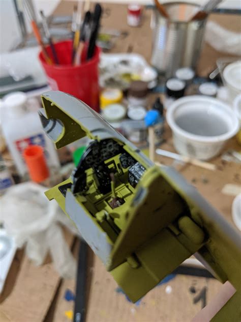 F6F-3 Hellcat cockpit (WiP) : r/modelmakers