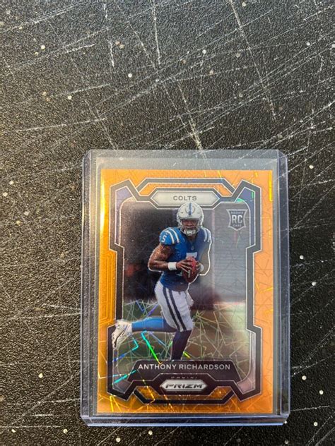 2023 Prizm Anthony Richardson Orange Lazer 343 RC Rookie COLTS EBay