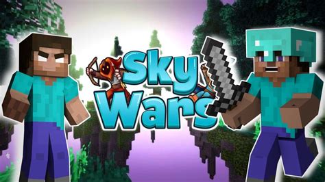 Joguei Sky Wars No Minecraft Ganhei A Partida Youtube