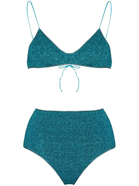 Os Ree Lumiere High Waisted Bikini Set Farfetch