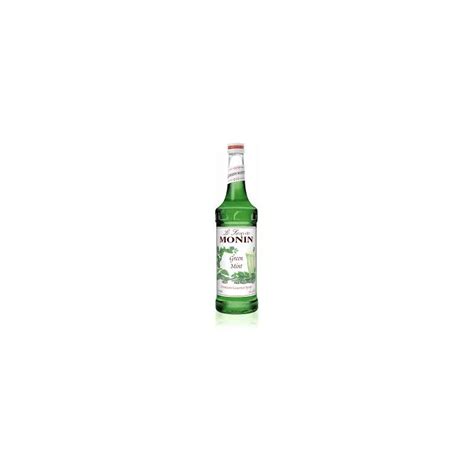 Monin Green Mint Syrup 70cl Raw Food And Beverage Solutions