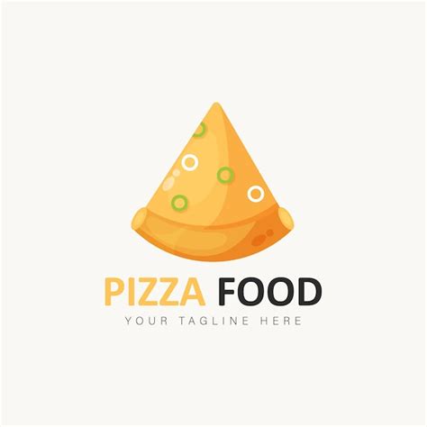 Premium Vector Pizza Slice Logo Design Illustration