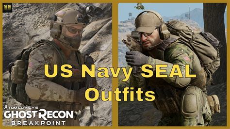 Us Navy Seal Outfit Guide Showcase Ghost Recon Breakpoint Youtube