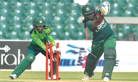 Pakistans Women Team Wins T20i Series Against Bangladesh