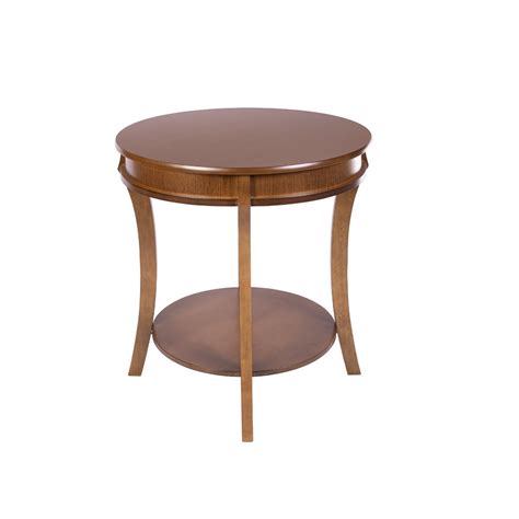 Mesa De Canto De Madeira - Mesa de Canto de Madeira Mandarim Cor Imbuia | MadeiraMadeira