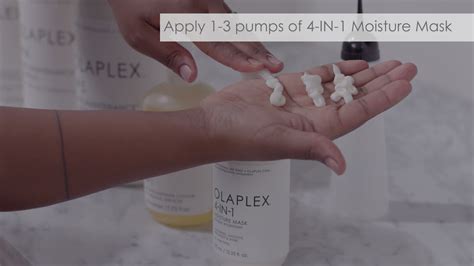 Olaplex Stand Alone Treatment Instructions