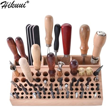 Porte Outils En Cuir En Bois De H Tre Artisanat T Bricolage Bo Te De