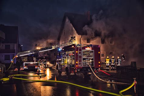 Wohnhausbrand In Mistelgau KFV Bayreuth E V