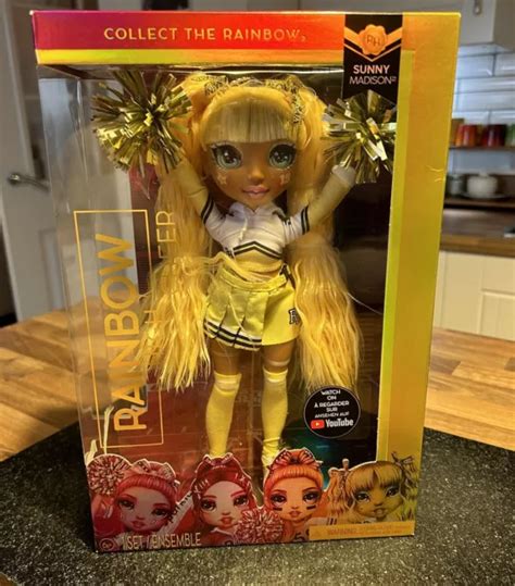 Rainbow High Doll Cheer Sunny Madison New Boxed And Sealed £50 00 Picclick Uk