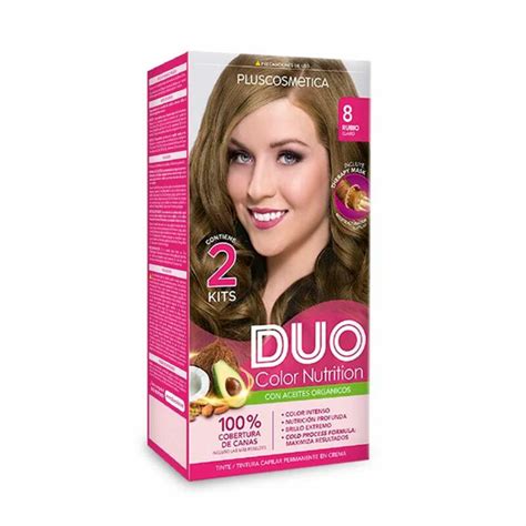 TINTE DUO COLOR NUTRITION 7 62 Rubio Mediano Rojo Purpura El Peluquero