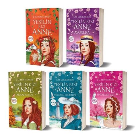 Yeşilin Kızı Anne Seti 5 Kitap Takım Lucy Maud Montgomery Fiyat