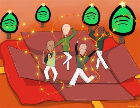 cartoon spotify wrapped creates connections scot scoop news