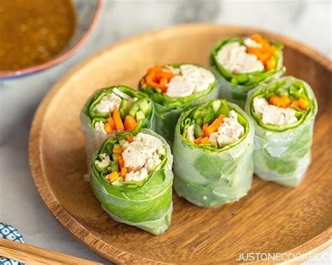 Thai Chicken Spring Rolls