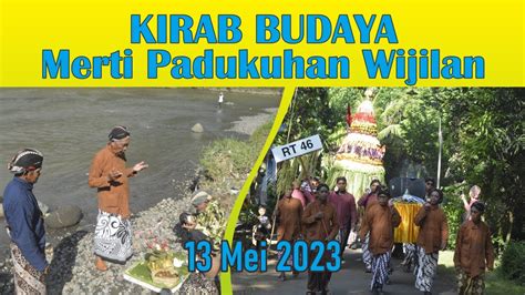 KIRAB BUDAYA MERTI PADUKUHAN WIJILAN 23 Mei 2023 YouTube