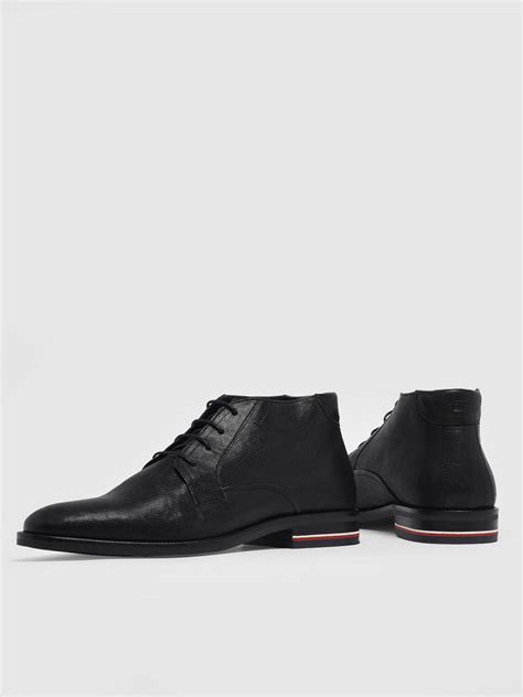 Chaussures Lacets Tommy Hilfiger Signature Hilfiger L Black En Vente