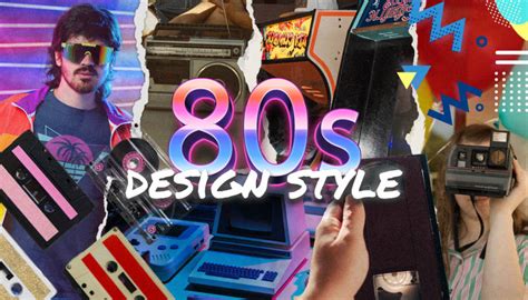 Design by the decade - 80s graphic design style - The US Spreadshirt Blog