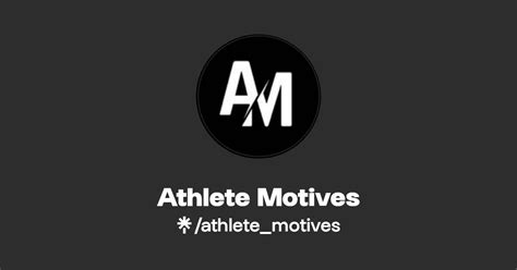 Athlete Motives Twitter Instagram Tiktok Linktree