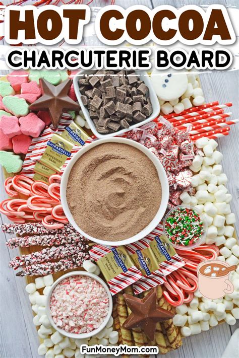 Hot Chocolate Charcuterie Board Christmas Hot Chocolate Bar Christmas Hot Chocolate Hot
