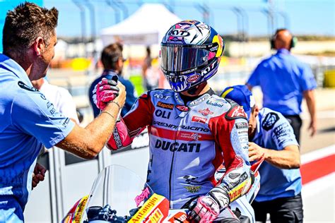 MotoGP Bastianini Beats Bagnaia For Ducati 1 2 At Aragon