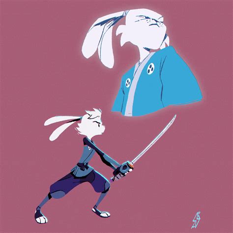 Artstation Samurai Rabbits