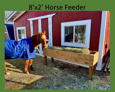 Horse Feeder Design Plans - Etsy