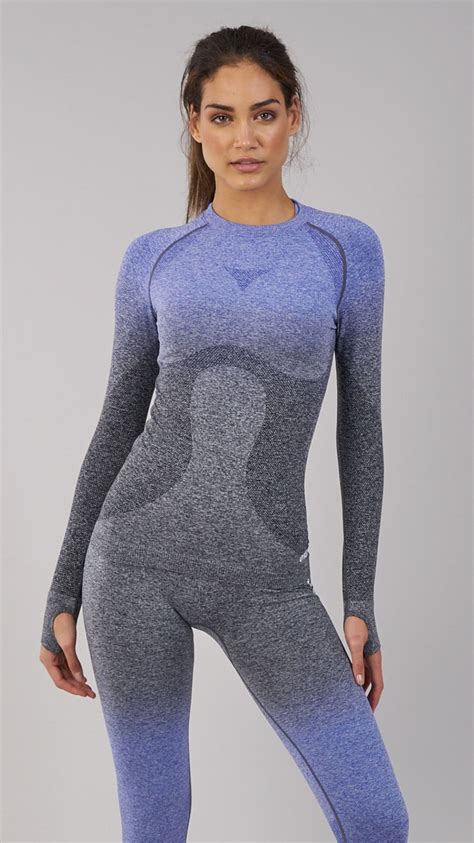 The Gymshark Ombre Seamless Long Sleeve Top S Innovative Seamless Knit Technology Is Soft And