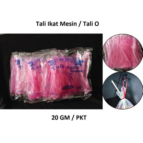 Gsm Tali Ikat Mesin Plastic String Rope String Raffia Loop Tali