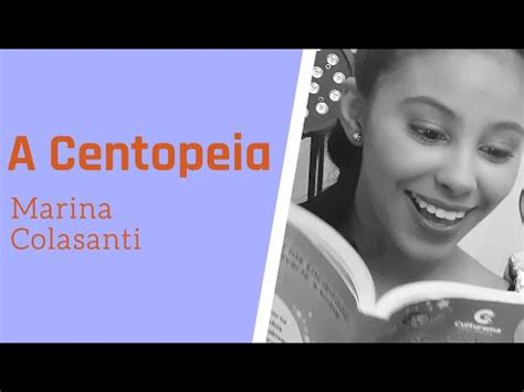 Poema Infantil A Centopeia De Marina Colasanti Encenandohist Rias