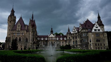 Moszna Castle HD Wallpaper | Background Image | 1920x1080 | ID:494420 ...