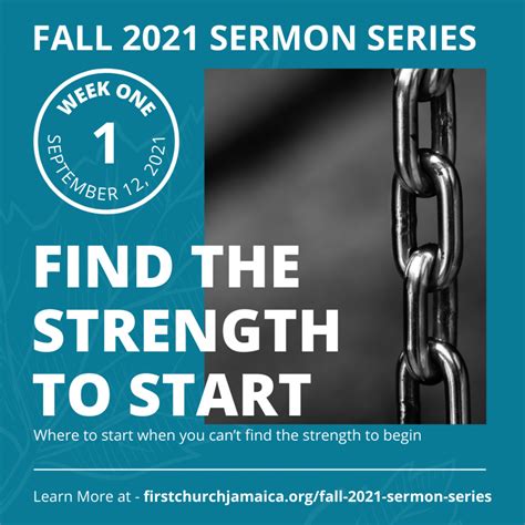 Fall 2021 Sermon Series First Presbyterian Church