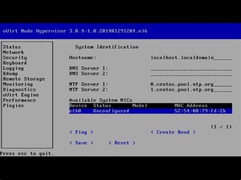 oVirt - часть 9 - обзор oVirt Node ISO - YouTube