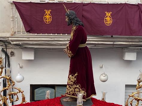 Galer A Nuestro Padre Jes S De Las Penas Procesiona Por Las Calles De