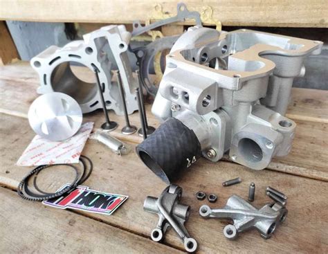 Paket Bore Up Boreup Cylinder Silinder Blok Block Super Head Mx King