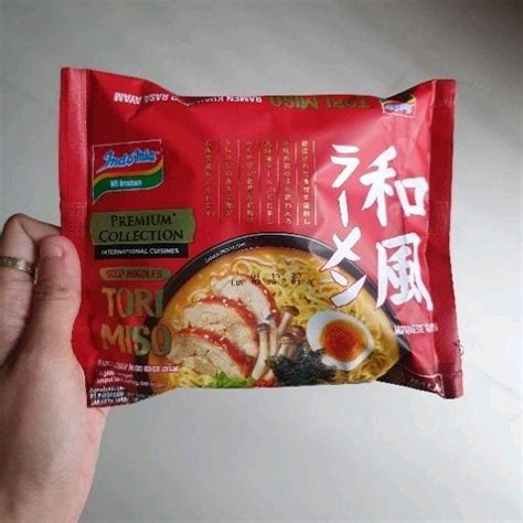 Jual Indomie Mie Instant Premium Ramen Kuah Japanese Tori Miso Rasa