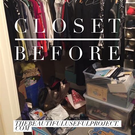 Closet Declutter For 15 Minutes Before And After Pictures Saverchic Declutter Declutter