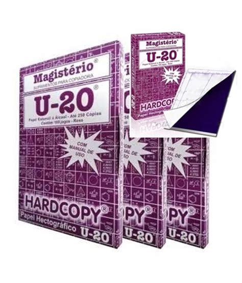 Media Resma 50 hojas Papel Hectográfico Magisterio U20 Tienda