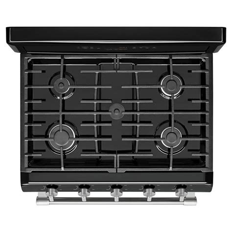 Maytag Gemini 30 In 5 Burner 3 9 Cu Ft 2 1 Cu Ft Self Cleaning Double