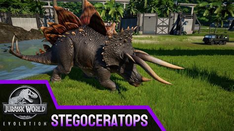 Stegoceratops Skin Jurassic World Evolution Youtube