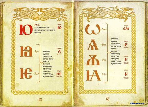 Старославянский алфавит картинки