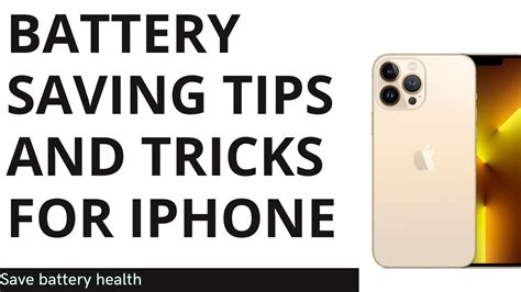 Iphone Battery Saving Tips And Ticks How To Increase Battery Life