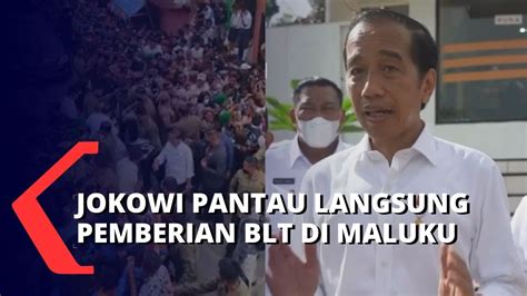 Blt Bbm Sebesar Rp Per Bulan Jokowi Semoga Dapat Jaga Daya