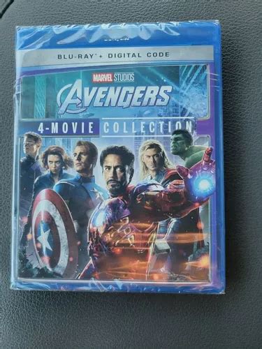 Blu Ray Avengers Movie Collection Original Marvel Dc