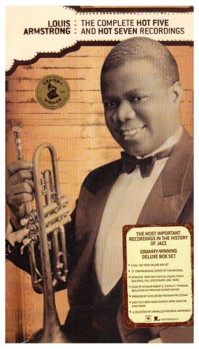 The Complete Hot Five And Hot Seven Recordings Cd Louis Armstrong