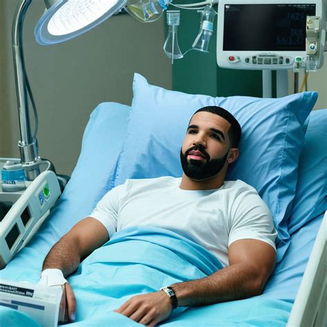 An image of Drake in a hospital bed by Joe Roganson - Playground