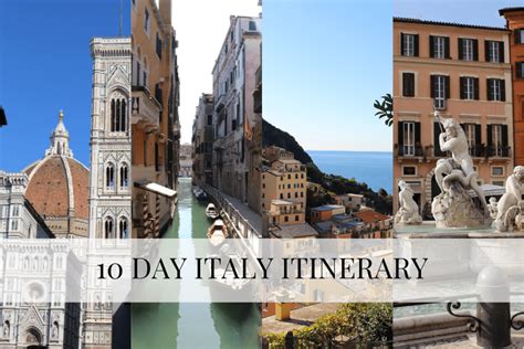 10 Day Italy Itinerary • Dani K