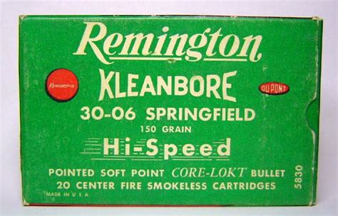 Vintage Remington Kleanbore Springfield For Sale At Gunauction