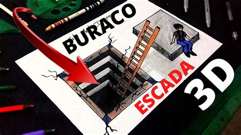 Como Desenhar Em D Como Desenhar Um Buraco Como Desenhar Escada