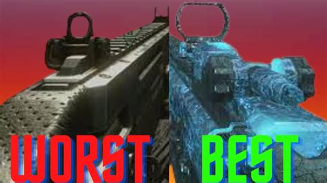 Ranking Every Black Ops 2 Assault Rifleworst To Best Youtube