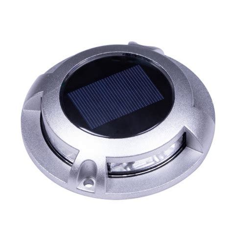 Set Stuks Solar Led Decklight Rvs Nostalux Nl