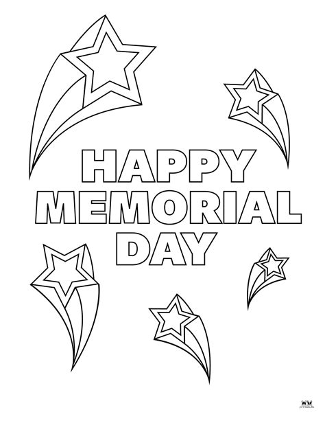 Printable Memorial Day Coloring Pages